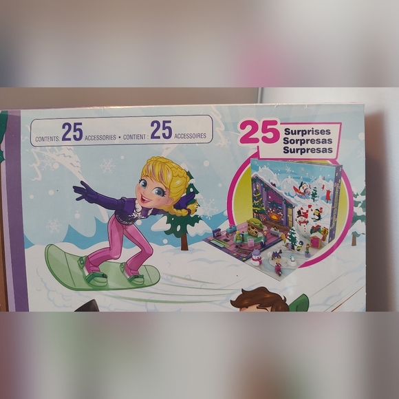 Polly Pocket Advent Calendar 25 Surprises 2020 NWT - Picture 4 of 4